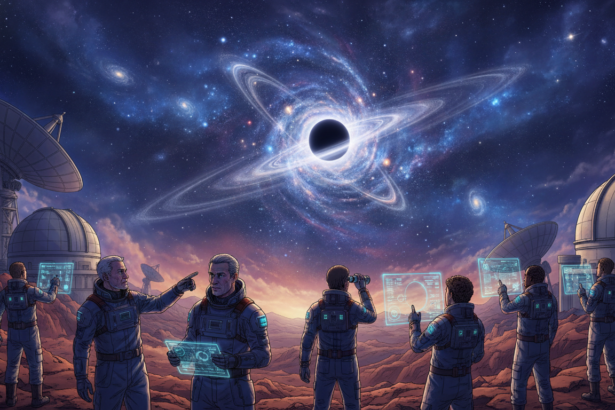 scientists hunting elusive black holes