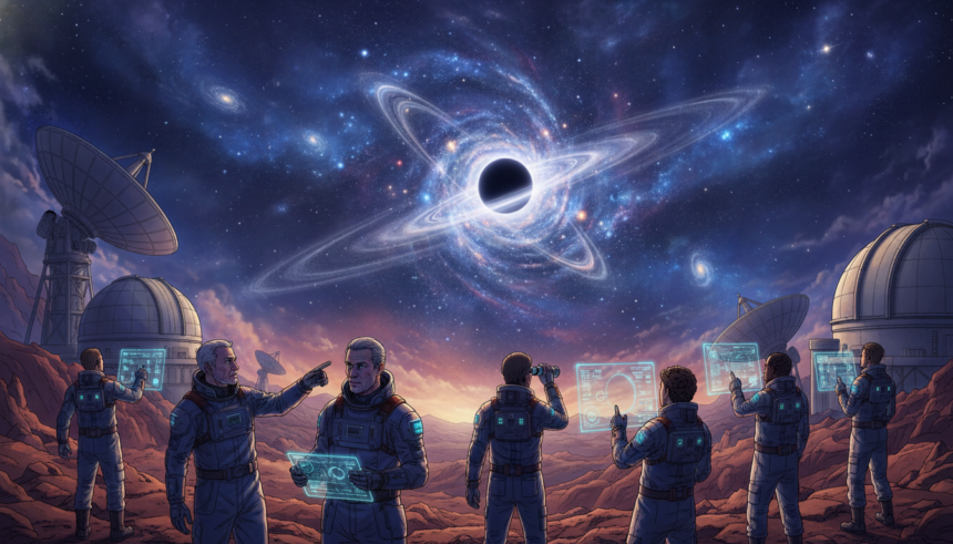 scientists hunting elusive black holes