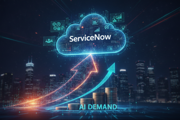 servicenow raises forecast ai demand