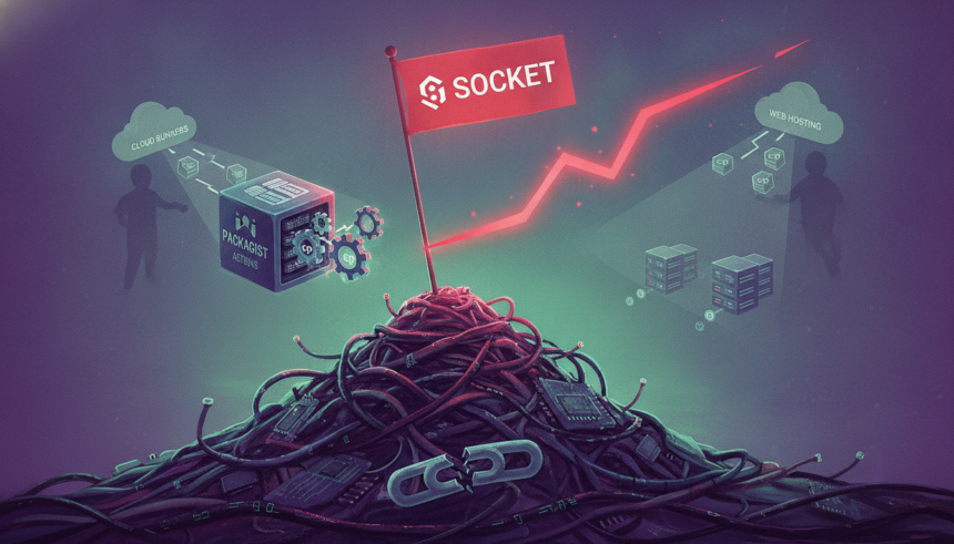 socket flags github actions packagist abuse