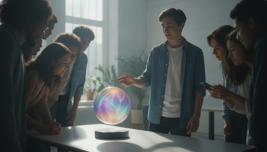 teen founder credits novelty demand