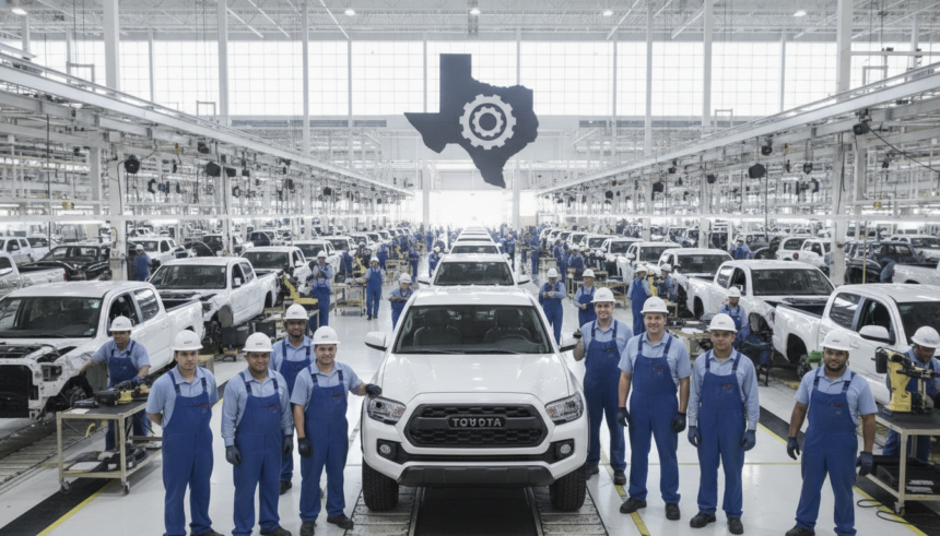 toyota tacoma production moves texas