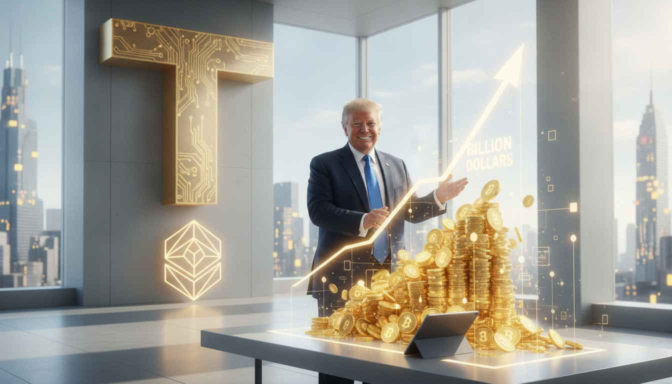 trump crypto pivot billion dollar haul