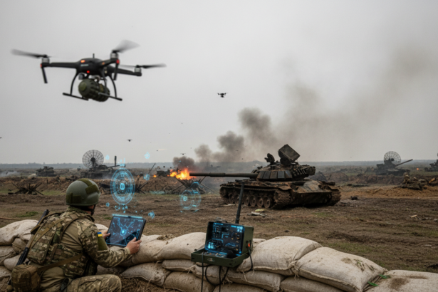 ukraine war drone arms race