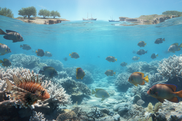 warming mediterranean invasive fish threat