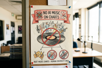australia bars ai generated songs charts
