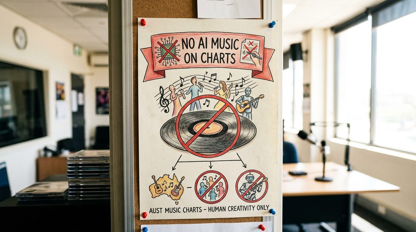 australia bars ai generated songs charts