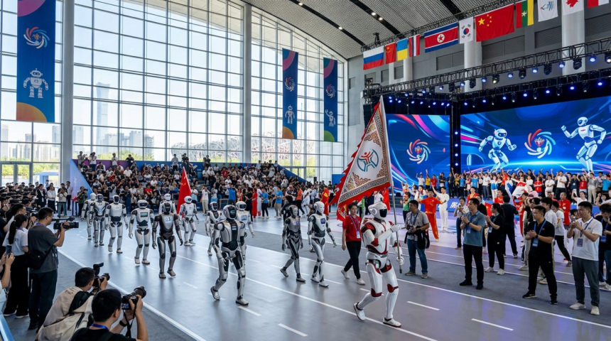 china opens second humanoid robot games