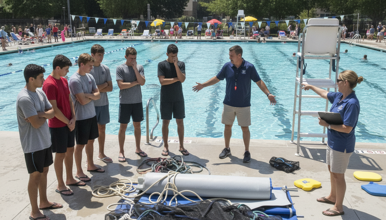 community pools face staffing shortages
