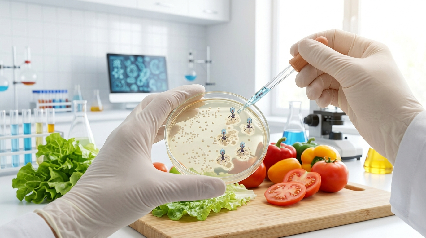 ecoli targeting viruses ease food safety