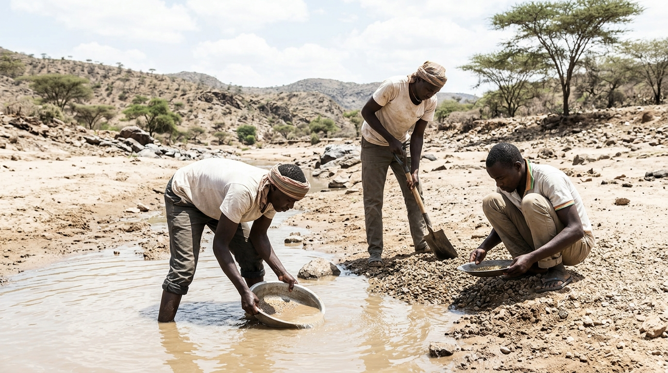gold prospectors seek fortune west
