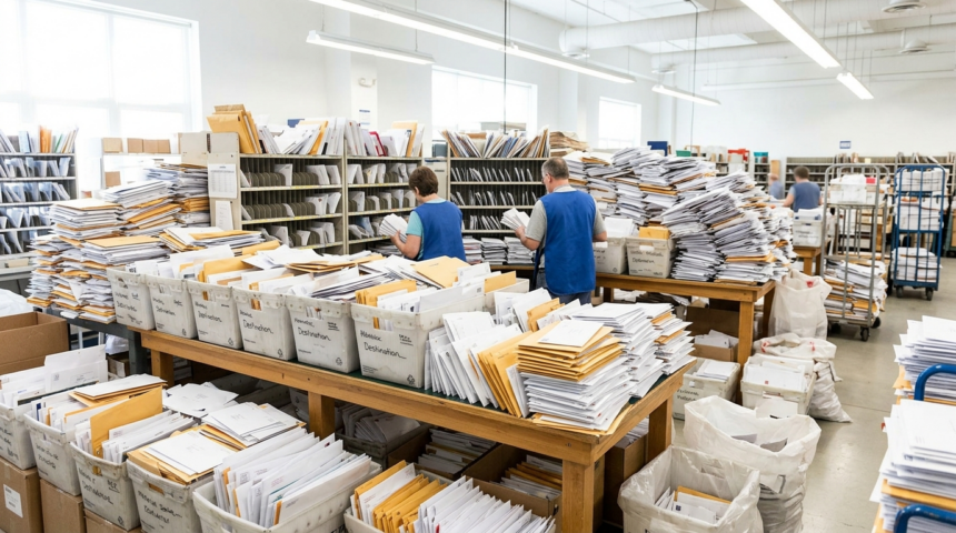letter volume nearly tripled data