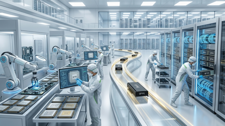 nvidia groq chips customers races