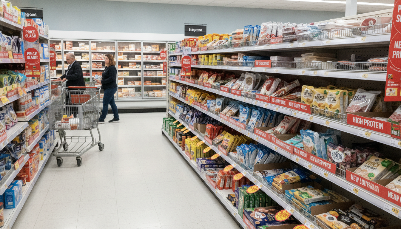 price cuts and protein pivots stall
