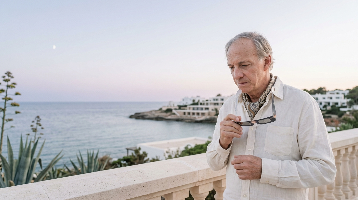 ray dalio reflects solar eclipse