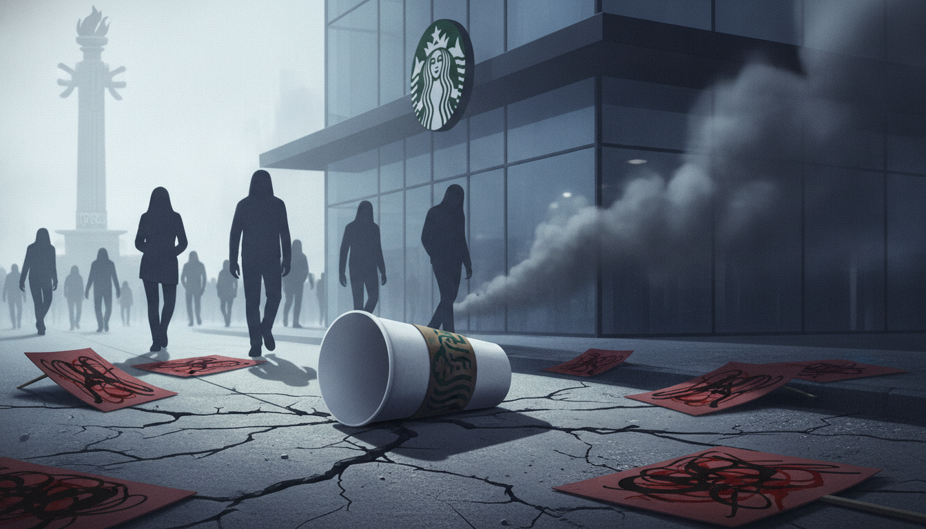 starbucks gwangju reference controversy