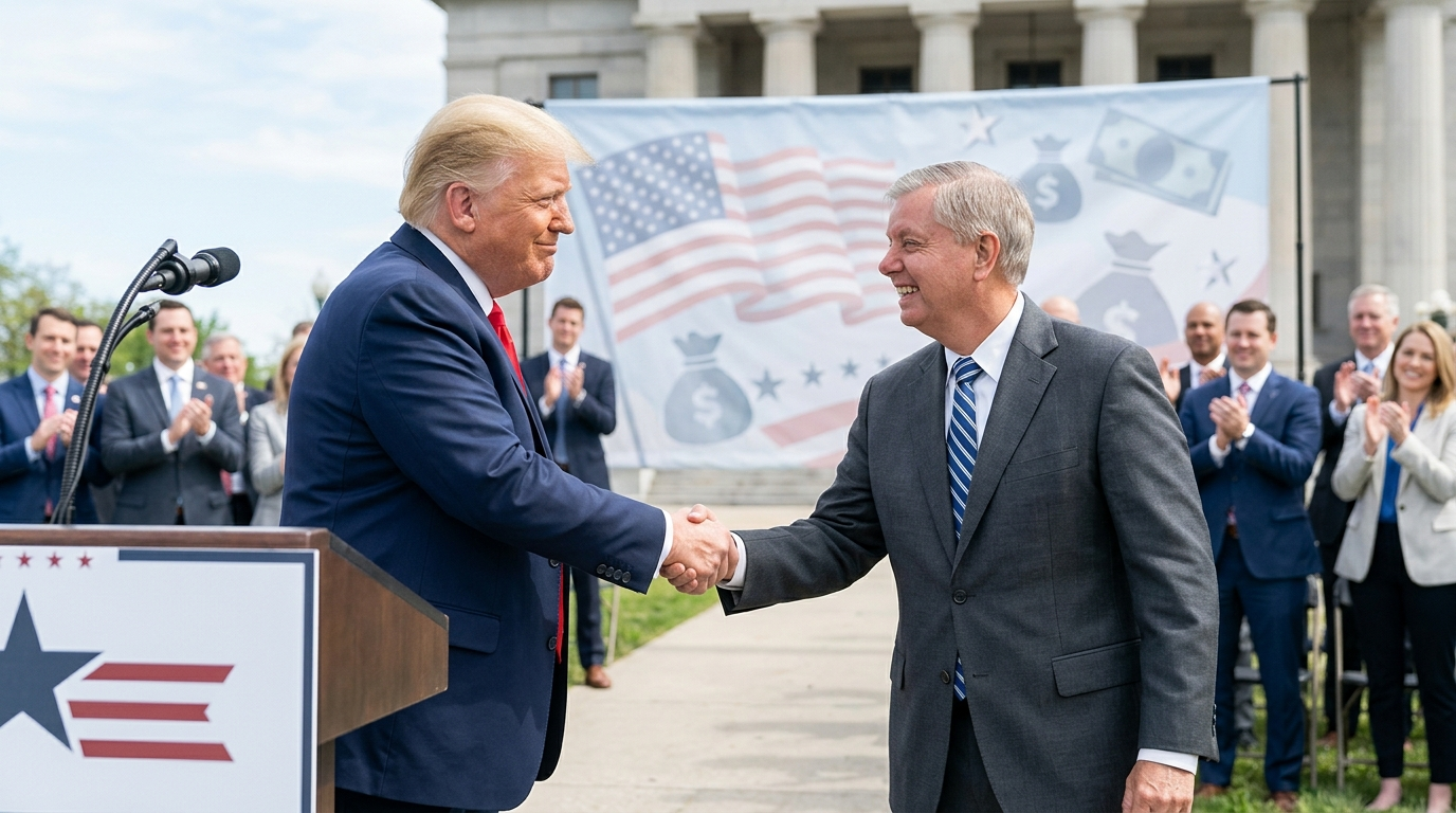 trump super pac backs graham candidacy