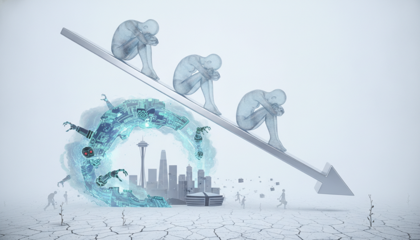 west coast unemployment increases artificial intelligence