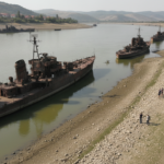wwii wrecks revealed in danube