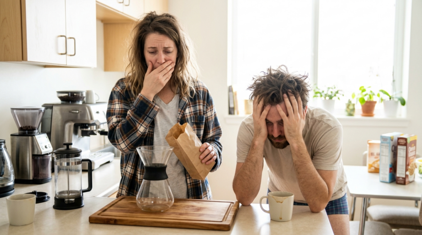 coffee fans confront scary mornings