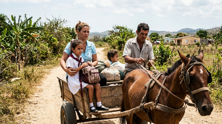 cuban family struggles reach school