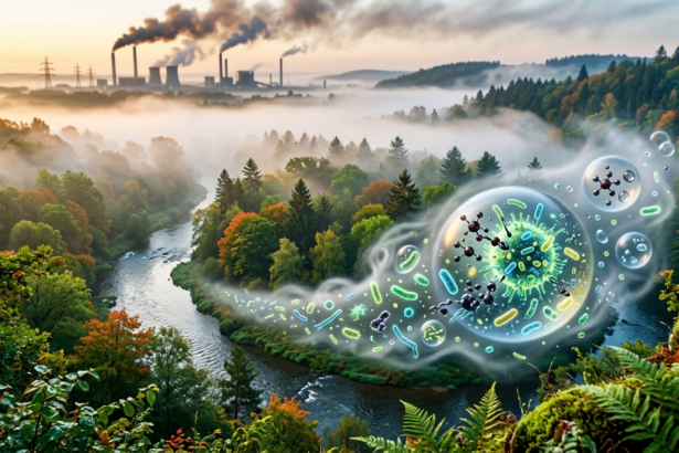 fog microbes clean polluted air