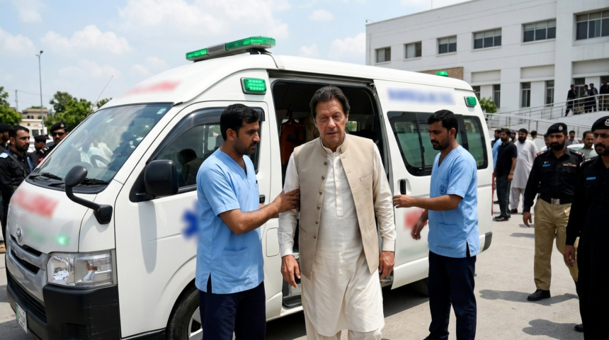imran khan moved hospital court order