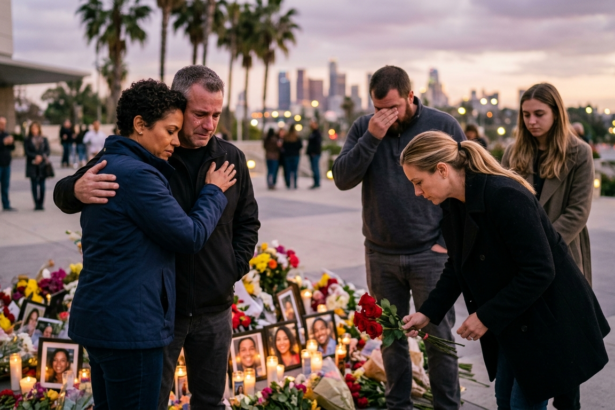 los angeles mourns helicopter crash victims