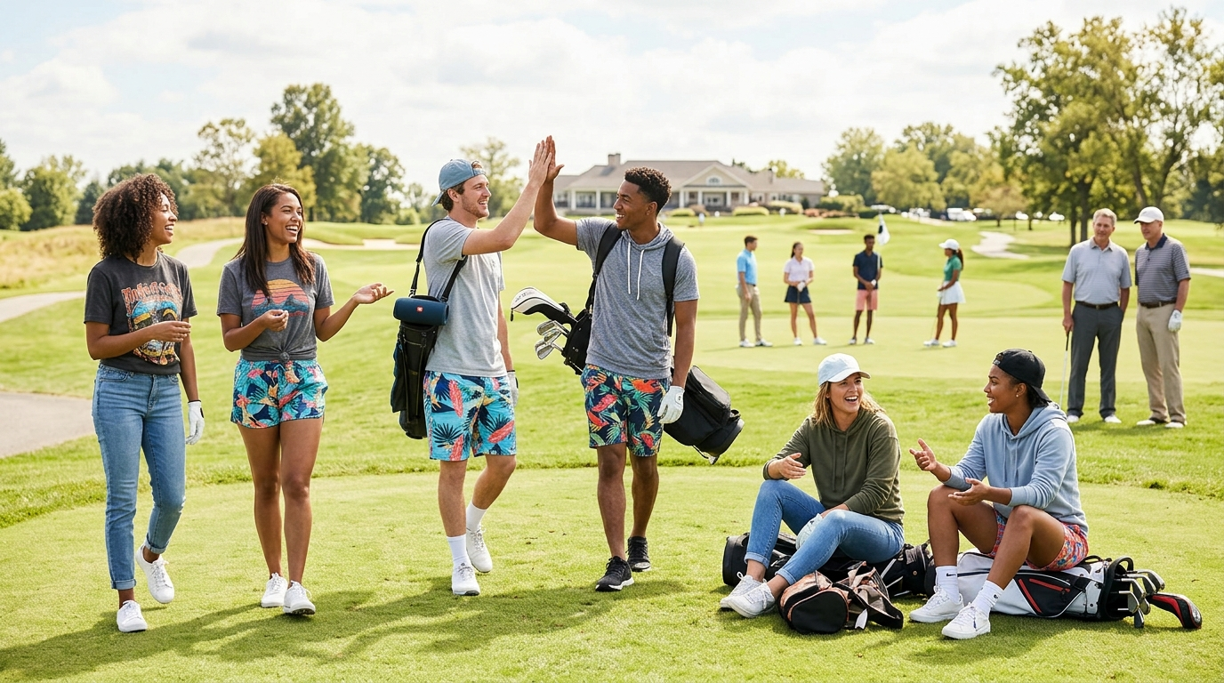 new golfers challenge sport traditions