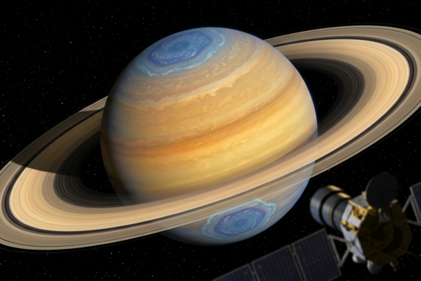 saturn hexagon astronomers spot second