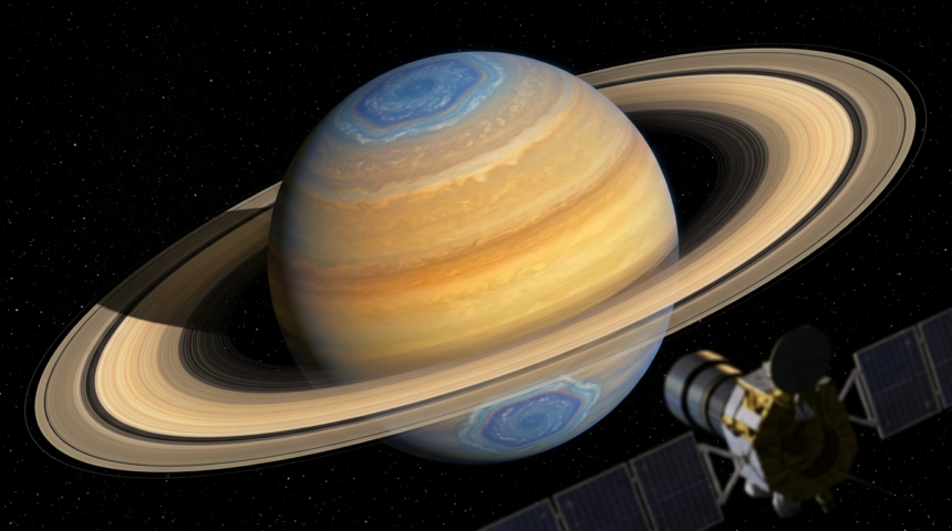 saturn hexagon astronomers spot second
