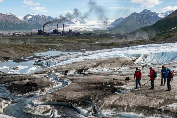 soot accelerates dangerous glacier melt