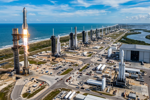 spacex spaceport thousands launches plans