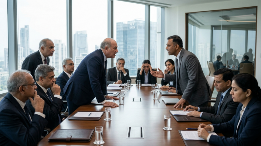 tata boardroom dispute intensifies listing
