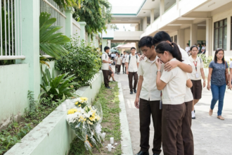 three students killed philippine school