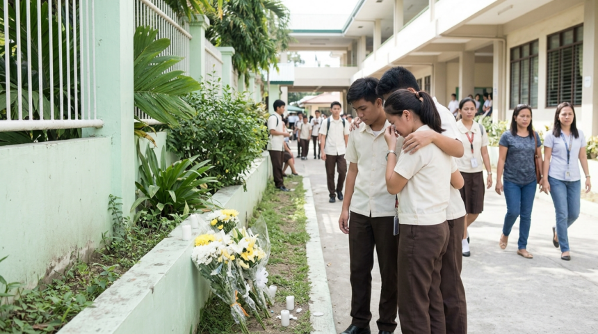 three students killed philippine school
