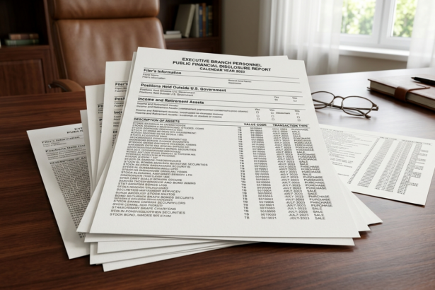 trump disclosure july trades report