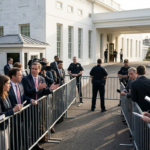 trump threatens white house ban news
