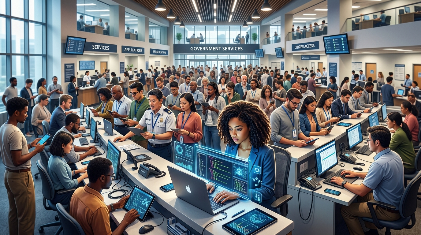 ai agents disrupt government services