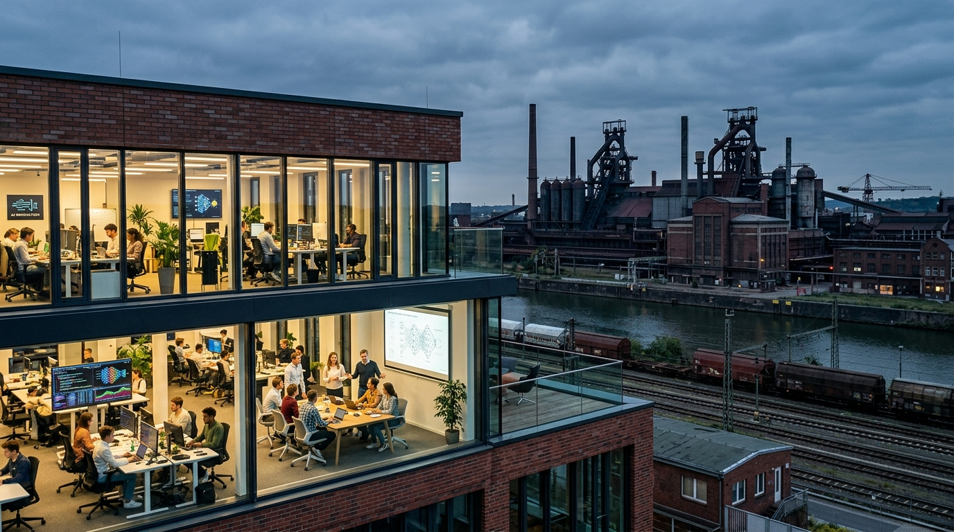 ai startups rise german industry struggles