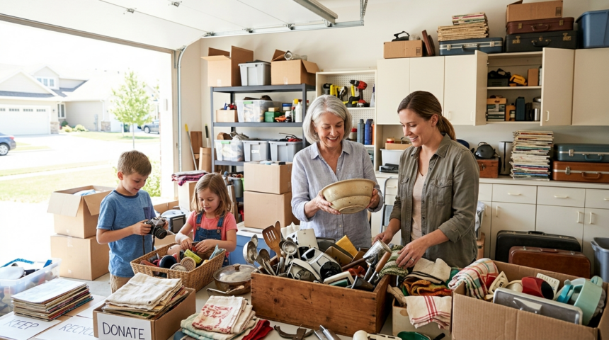 families reconsider decades clutter