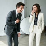 fashion comedy campaign mixes suiting