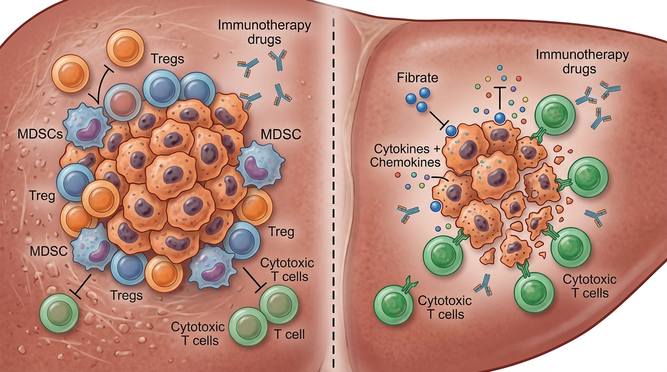 fibrates prevent liver cancer drug resistance