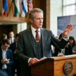 governor urges action on ai financial risks
