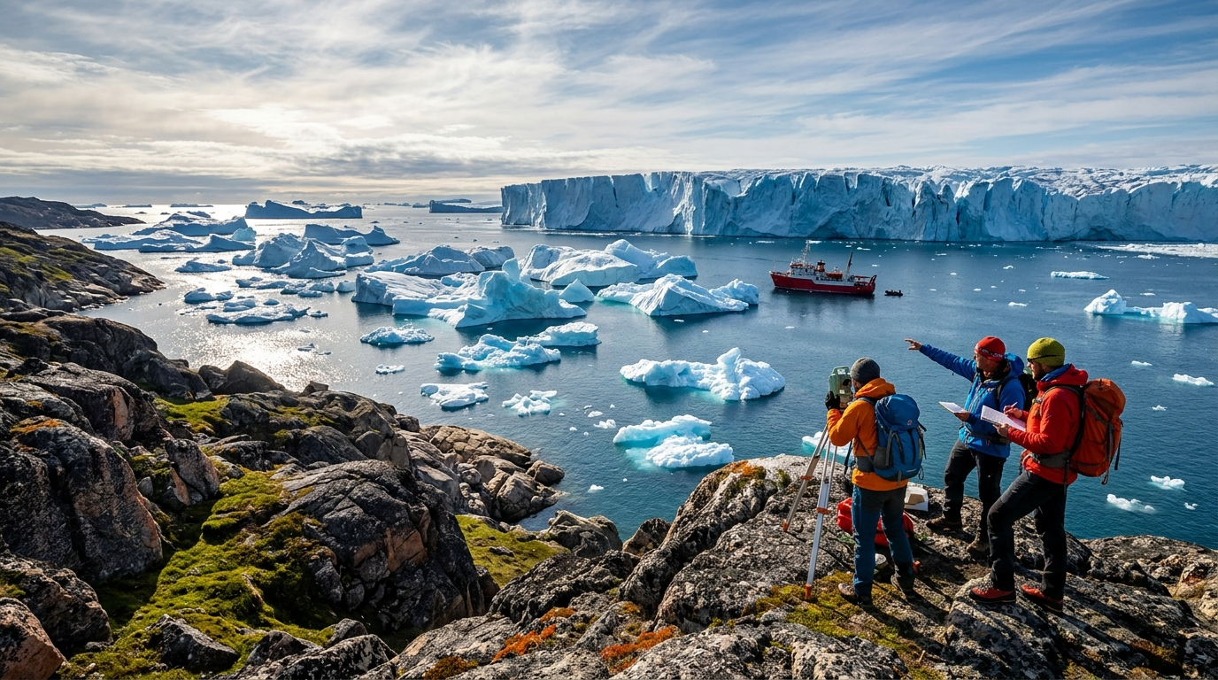 greenland iceberg disaster science test