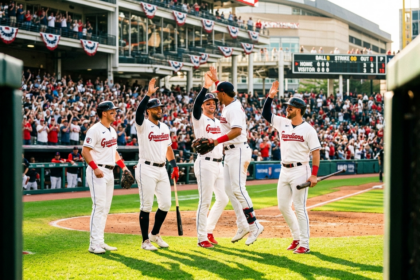 guardians secure alds home field advantage