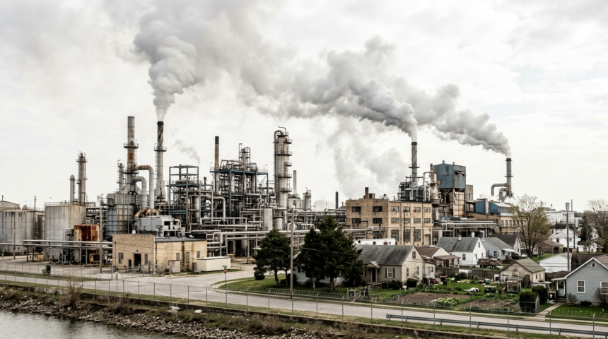 industrial facilities escaped toxic emission