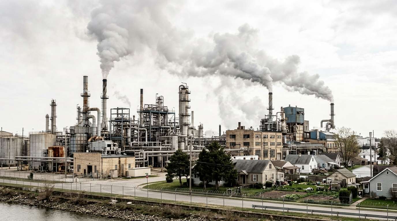 industrial facilities escaped toxic emission