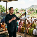 musk starlink rural india internet