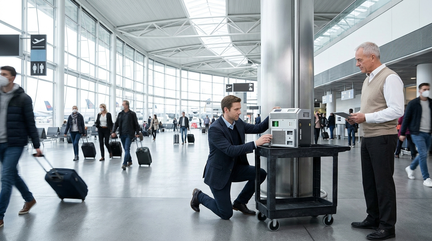 pilgrim labs airport biothreat detection